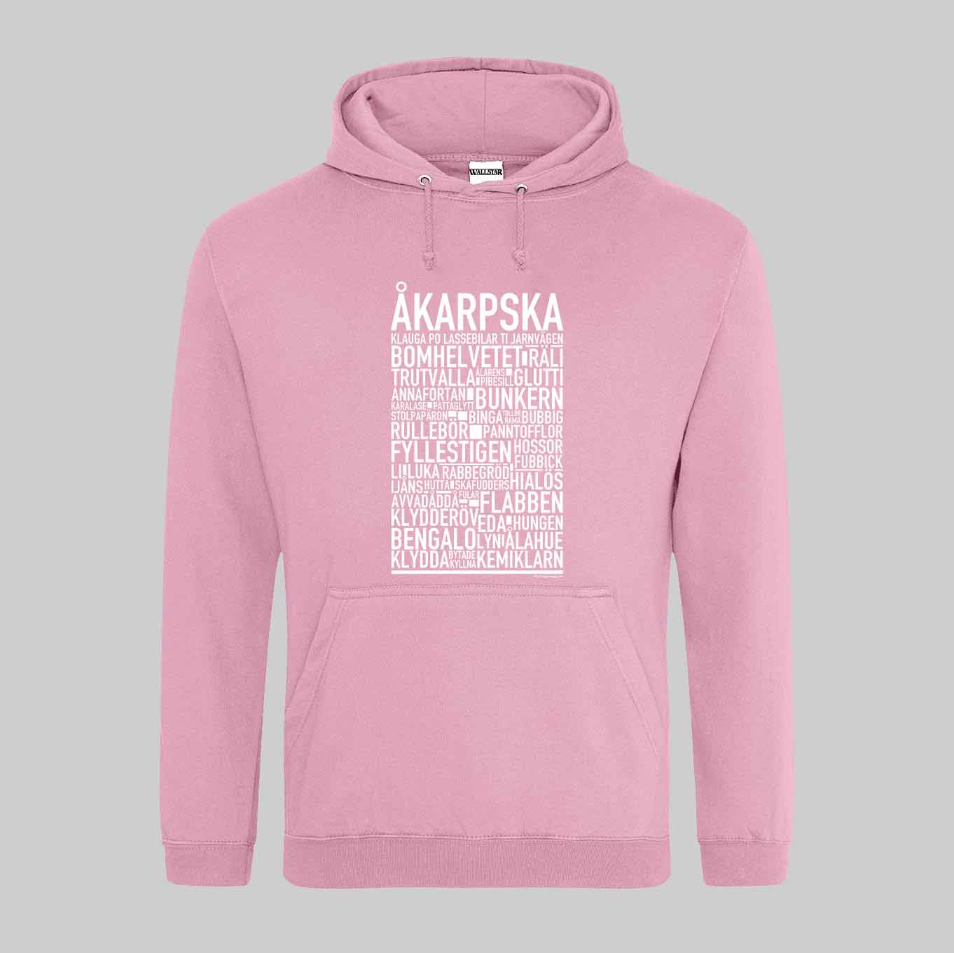 Åkarpska Dialekt Text Hoodie