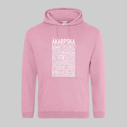 Åkarpska Dialekt Text Hoodie