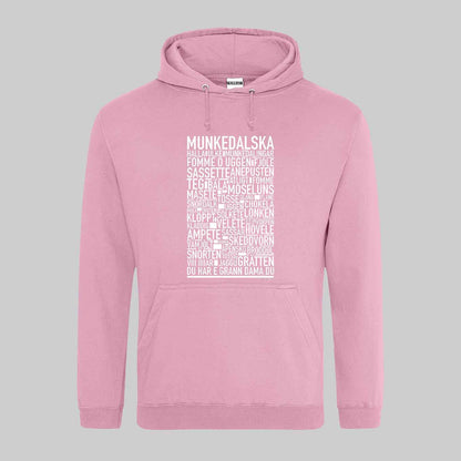 Munkedalska Dialekt Text Hoodie