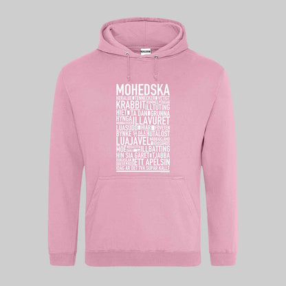 Mohedska Dialekt Text Hoodie