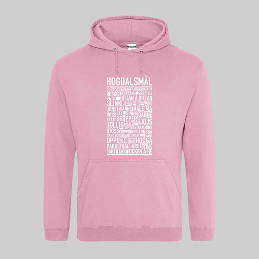 Hogdalsmål Dialekt Text Hoodie