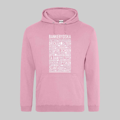 Bankerydska Dialekt Text Hoodie