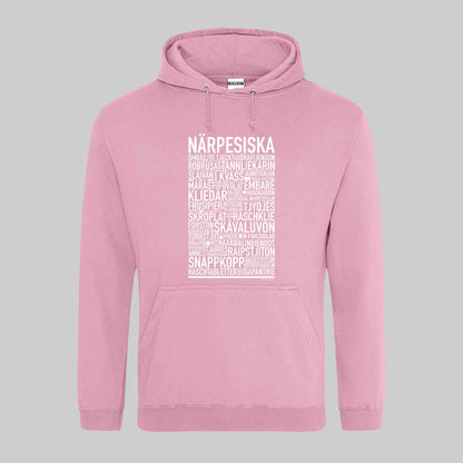 Närpesiska Dialekt Text Hoodie