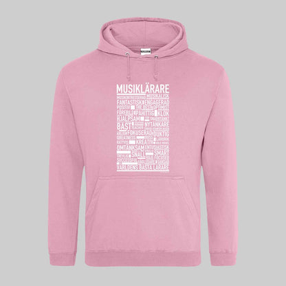 Musiklärare Text Hoodie