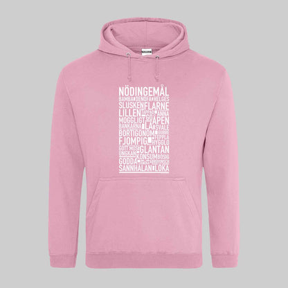 Nödingemål Dialekt Text Hoodie