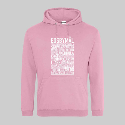 Edsbymål Dialekt Text Hoodie
