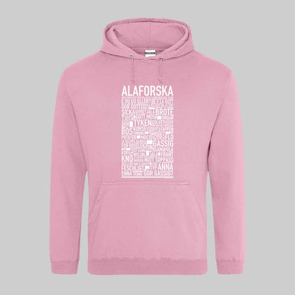 Alaforska Dialekt Text Hoodie
