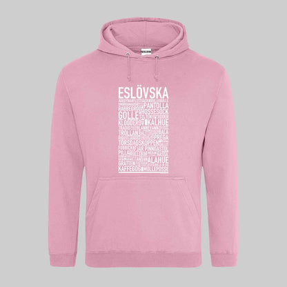 Eslövska Dialekt Text Hoodie