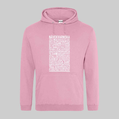 Nävekvarnska Dialekt Text Hoodie