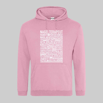 Nagelterapeut Text Hoodie