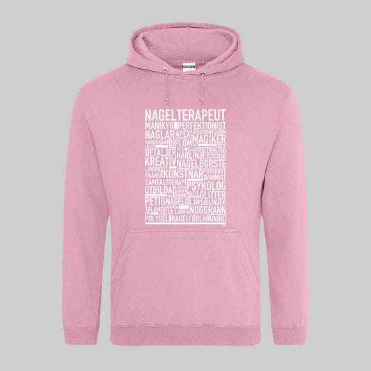 Nagelterapeut Text Hoodie