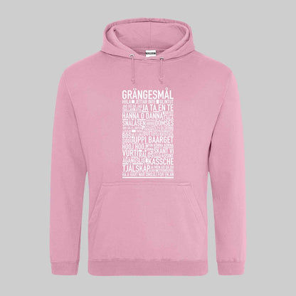 Grängesmål Dialekt Text Hoodie