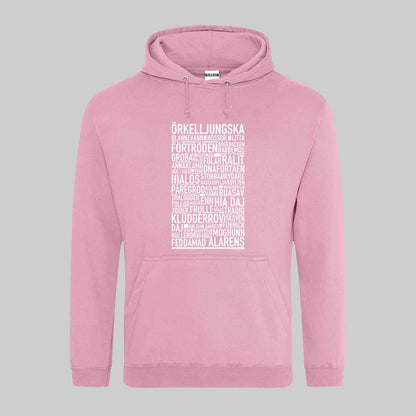 Örkelljungska Dialekt Text Hoodie