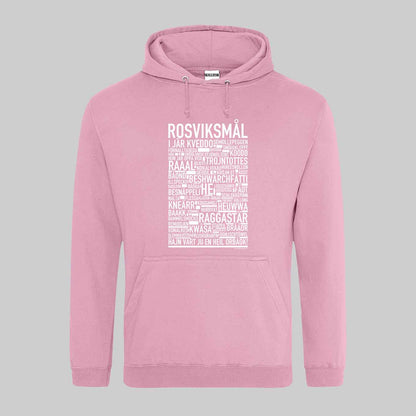 Rosviksmål Dialekt Text Hoodie