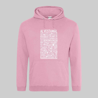 Alvestamål Dialekt Text Hoodie