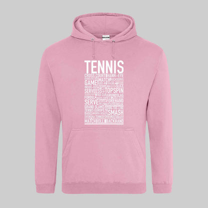 Tennis Text Hoodie
