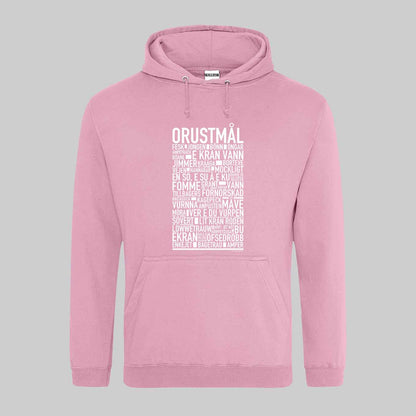 Orustmål Dialekt Text Hoodie