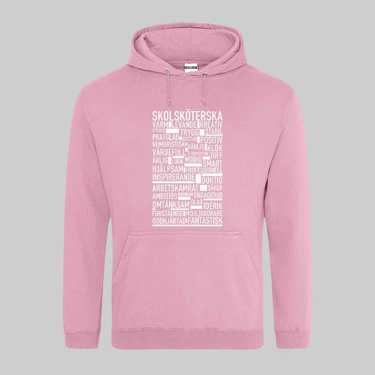 Skolsköterska Text Hoodie