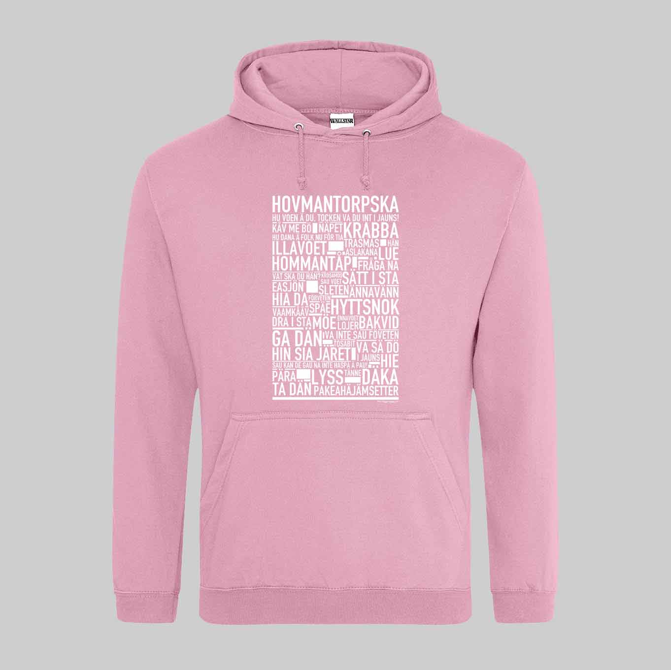 Hovmantorpska Dialekt Text Hoodie