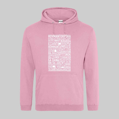 Hovmantorpska Dialekt Text Hoodie