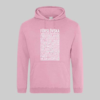 Förslövska Dialekt Text Hoodie