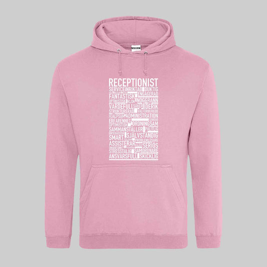 Receptionist Text Hoodie