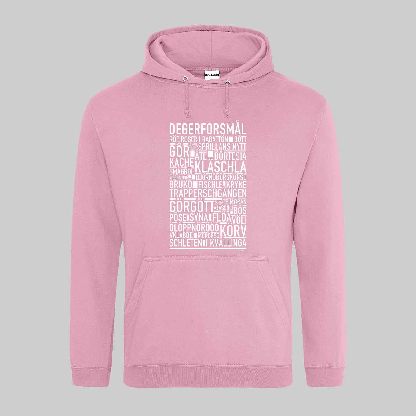 Degerforsmål Dialekt Text Hoodie