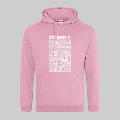 Svärtingemål Dialekt Text Hoodie