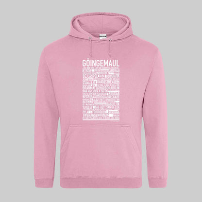 Göingemaul Dialekt Text Hoodie