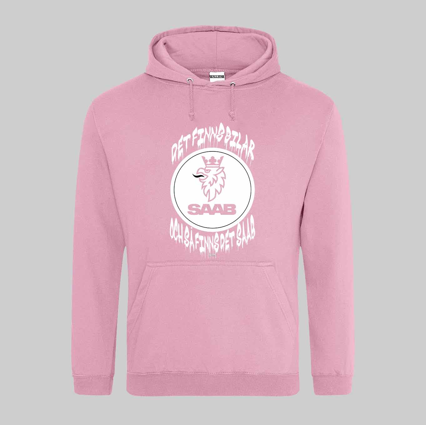 Saab Bilar Text Hoodie