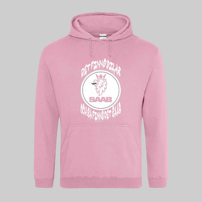 Saab Bilar Text Hoodie