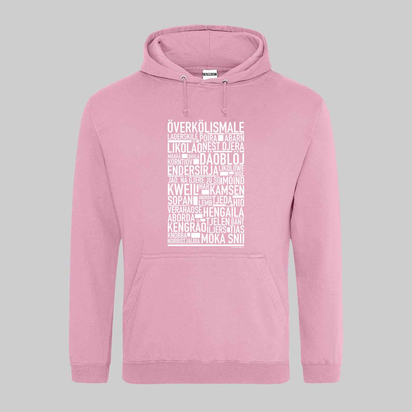 Överkölismale Dialekt Text Hoodie