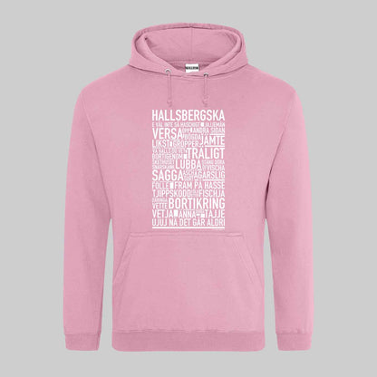 Hallsbergska Dialekt Text Hoodie