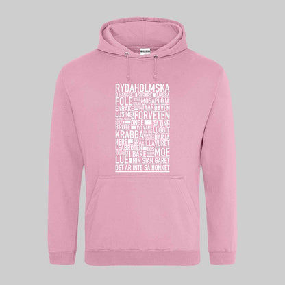 Rydaholmska Dialekt Text Hoodie