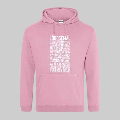 Lödösemål Dialekt Text Hoodie