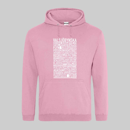 Valsjöbynska Dialekt Text Hoodie