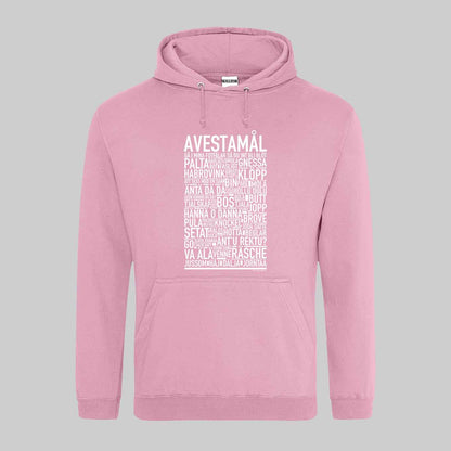 Avestamål Dialekt Text Hoodie