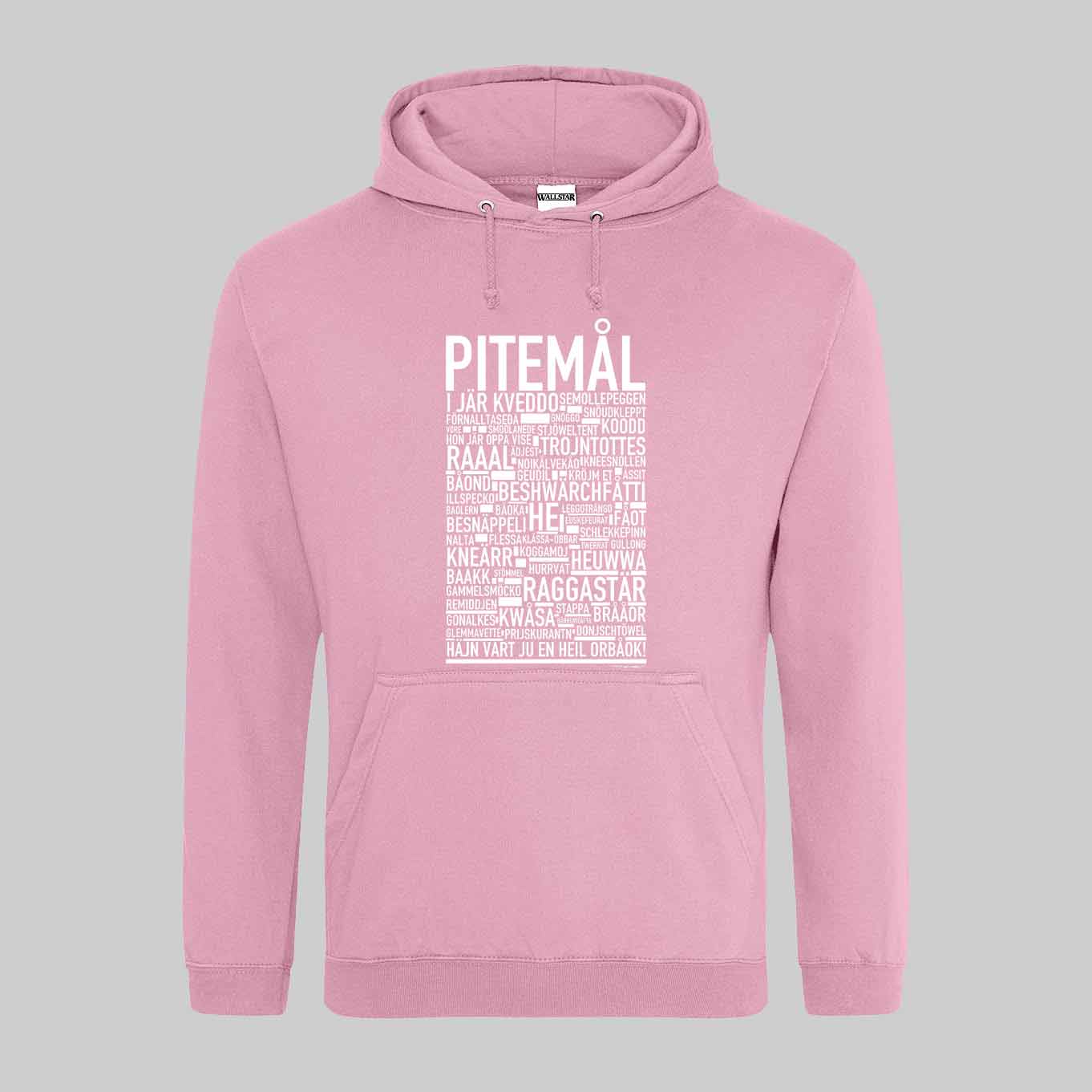Pitemål Dialekt Text Hoodie