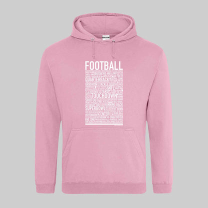 Football Text Hoodie