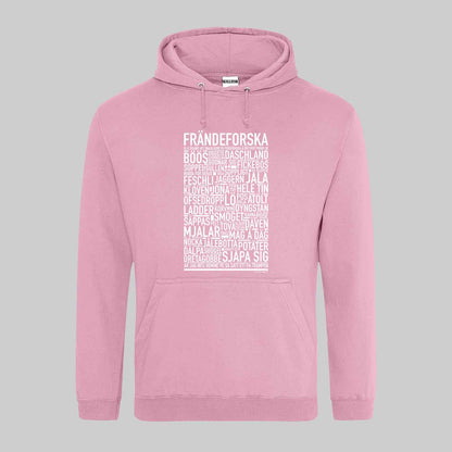 Frändeforska Dialekt Text Hoodie