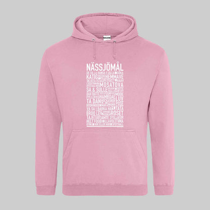 Nässjömål Dialekt Text Hoodie