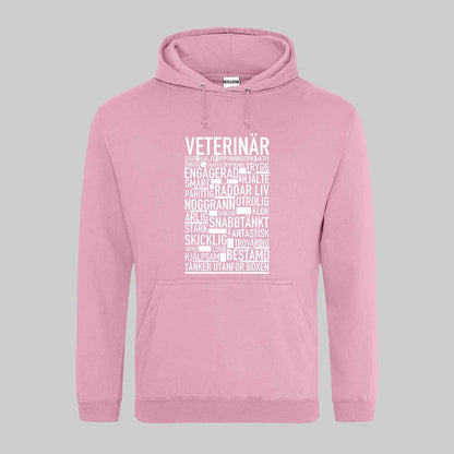 Veterinär Text Hoodie