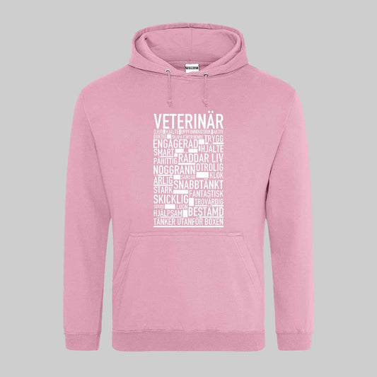 Veterinär Text Hoodie
