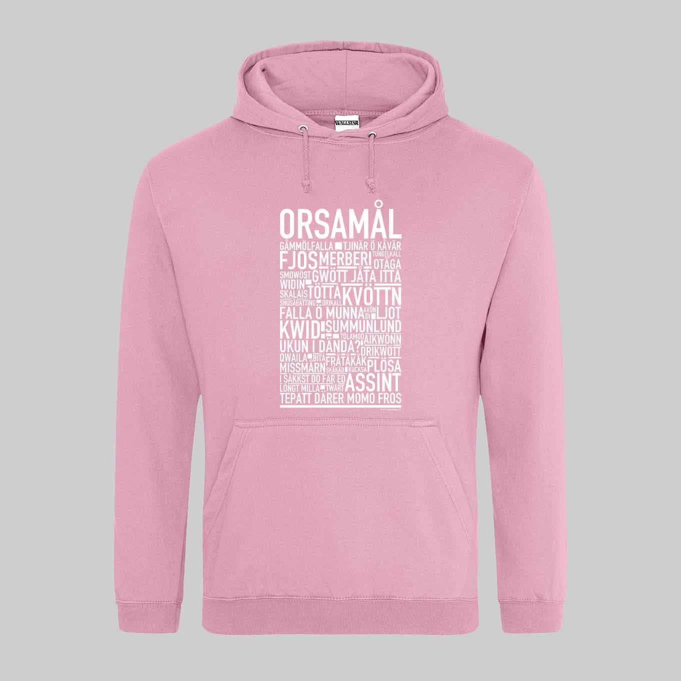 Orsamål Dialekt Text Hoodie