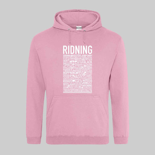 Ridning Text Hoodie