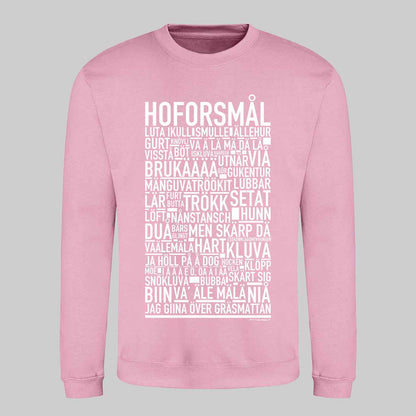 Hoforsmål Dialekt Text Sweatshirt