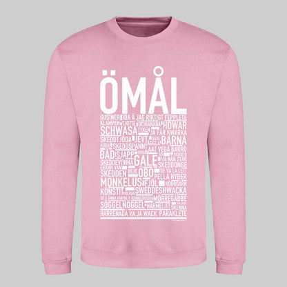Ömål Dialekt Text Sweatshirt