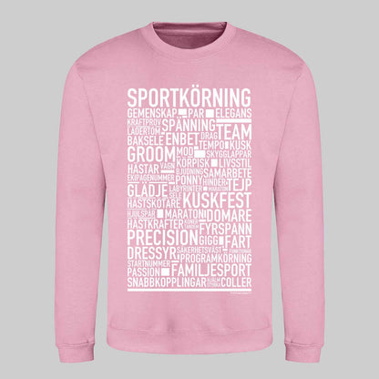 Sportkörning Text Sweatshirt