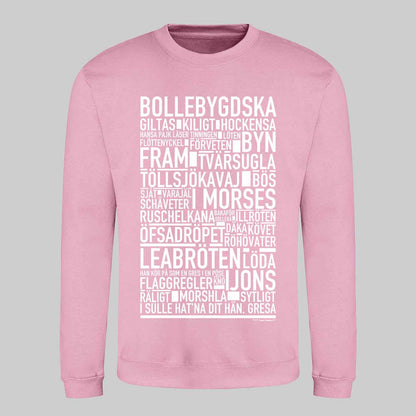 Bollebygdska Dialekt Text Sweatshirt