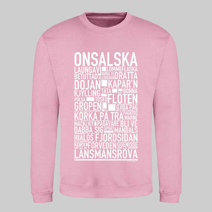Onsalska Dialekt Text Sweatshirt
